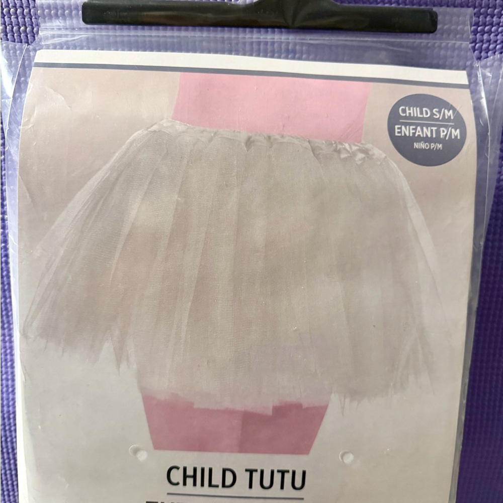 White TUTU by Amscan - Child Size S/M New